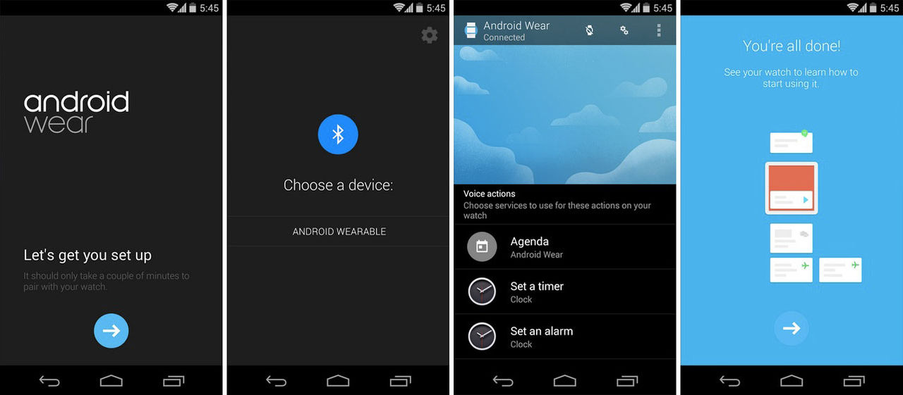 Android Wear får en egen app
