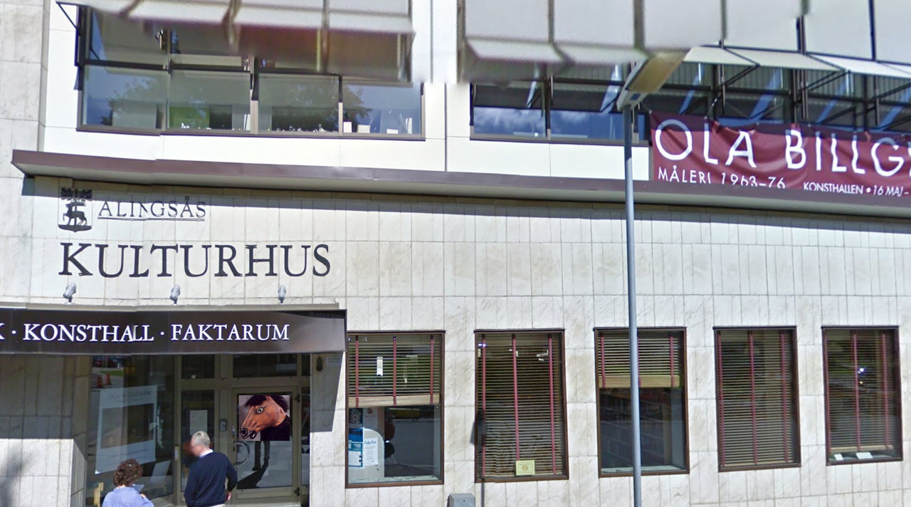 Fildelning och porr i Alingsås konsthall