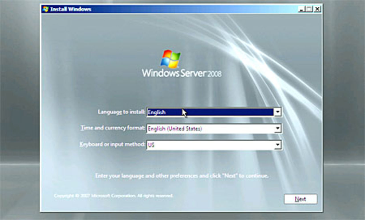 Förhandstitt på Windows Server 2008