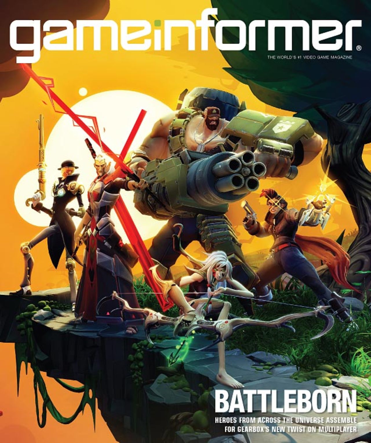 Gearbox nya spel heter Battleborn 