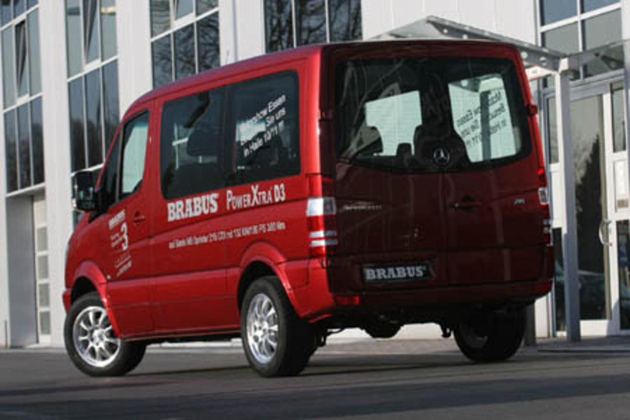 Brabus-tunad Mercedes Sprinter!