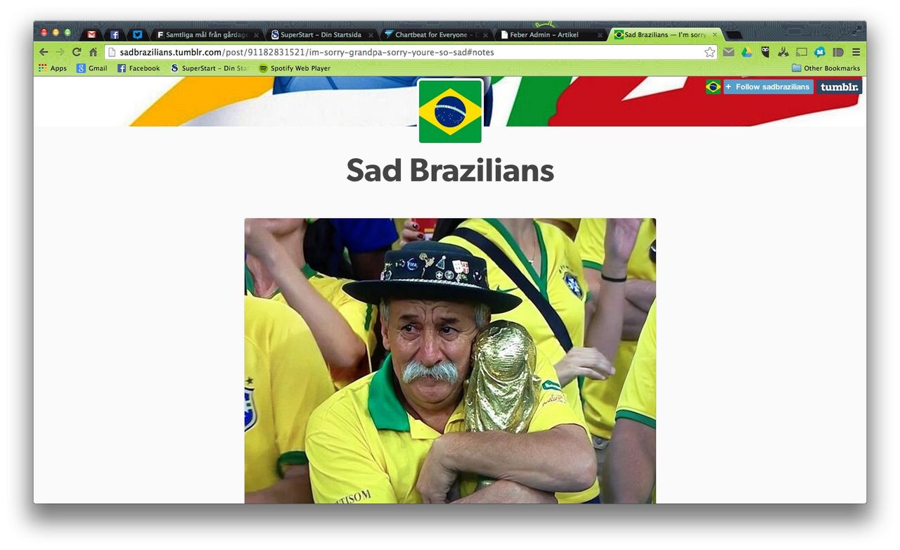 Sad Brazilians