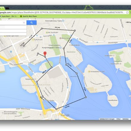 Nu kan man mäta avstånd på Google Maps. Mellan flera punkter | Feber / Webb