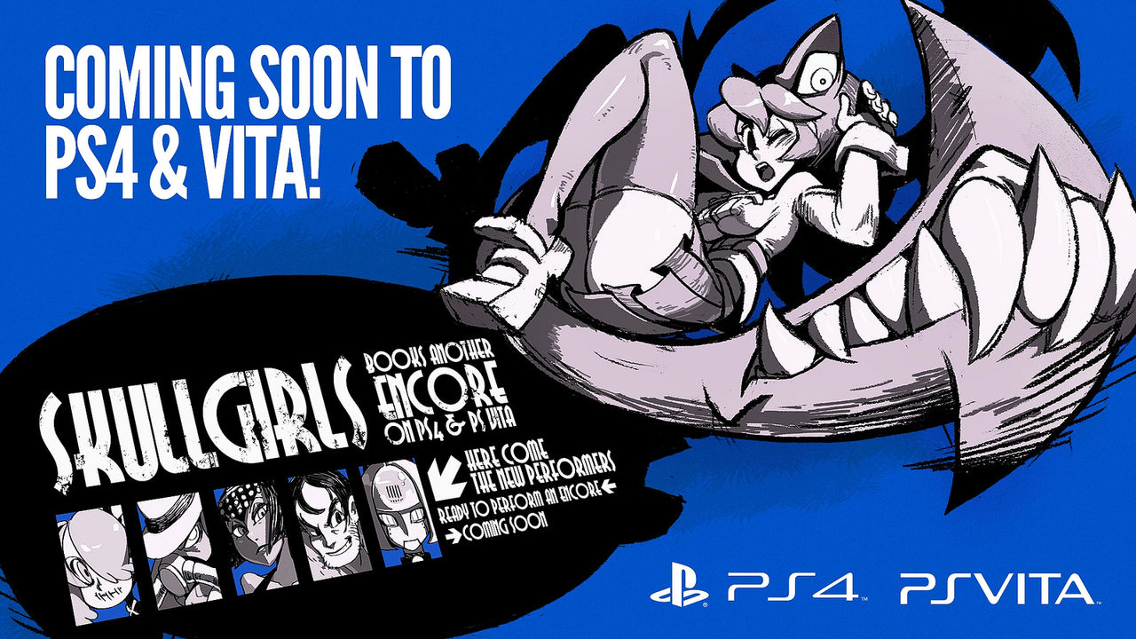 Skullgirls Encore till PlayStation 4 och PlayStation Vita