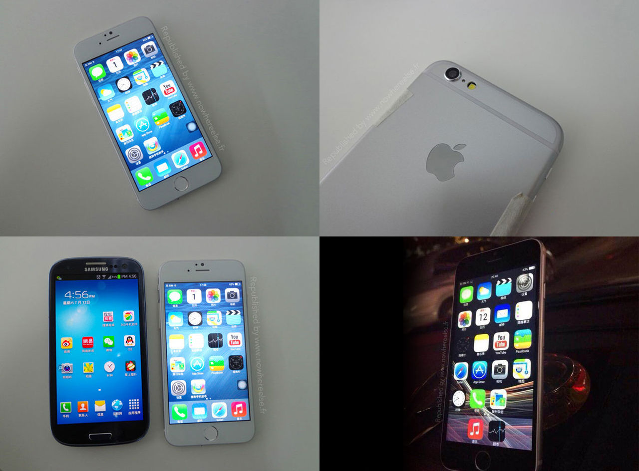 Bilder på en iPhone 6-kopia