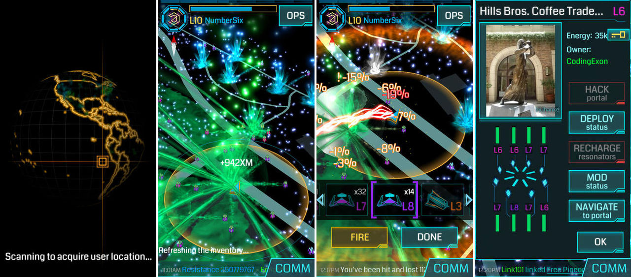 Googles geospel Ingress släppt till iOS