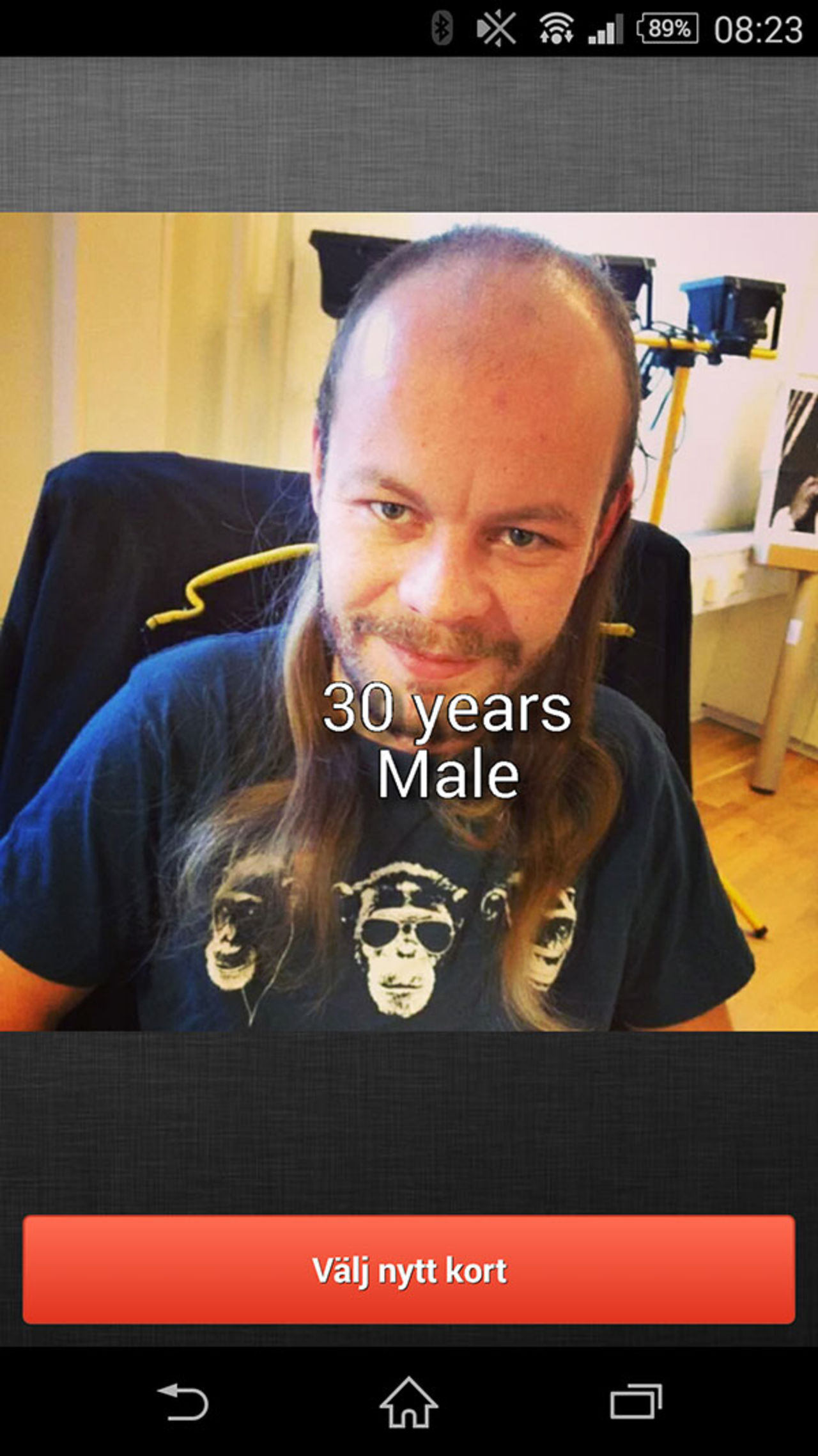 What age - app avslöjar persons ålder