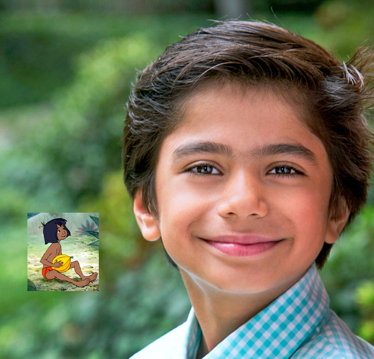 Han spelar Mowgli i Jon Favreaus filmatisering