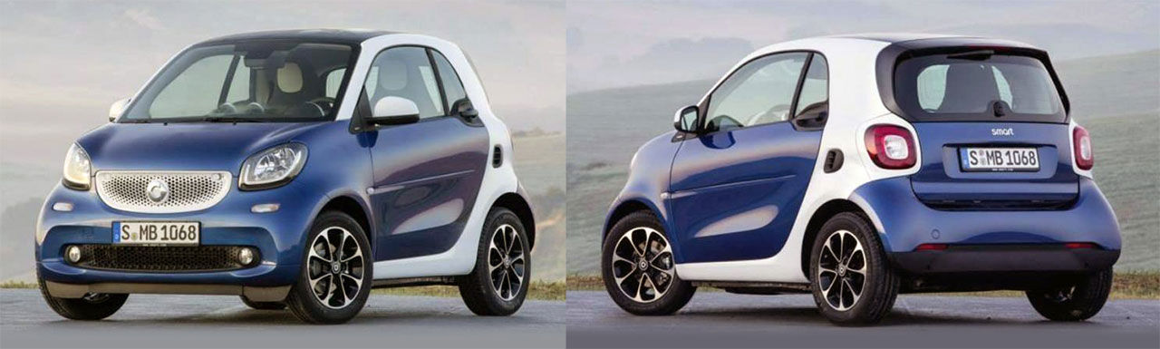 Nya Smart ForTwo och ForFour läcker ut