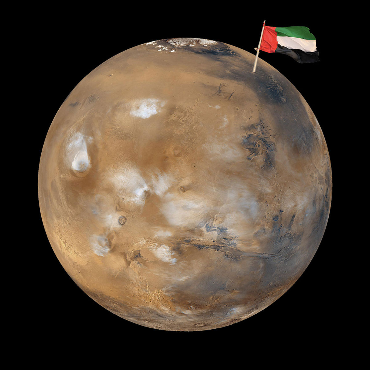 Förenade Arabemiraten ska skicka obemannad raket till Mars