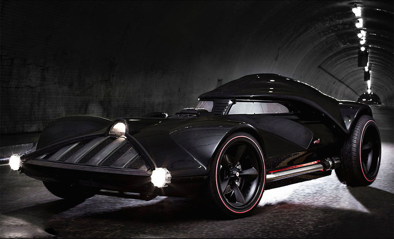 Hot Wheels bygger Darth Vader-bil i naturlig storlek