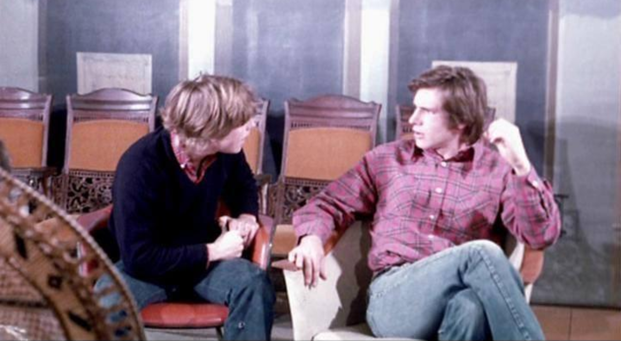 Mark Hamill och Harrison Ford på audition för Star Wars