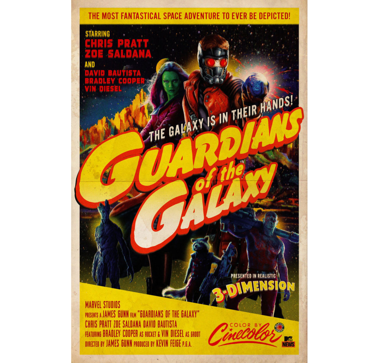 Guardians of the Galaxy à la 1950