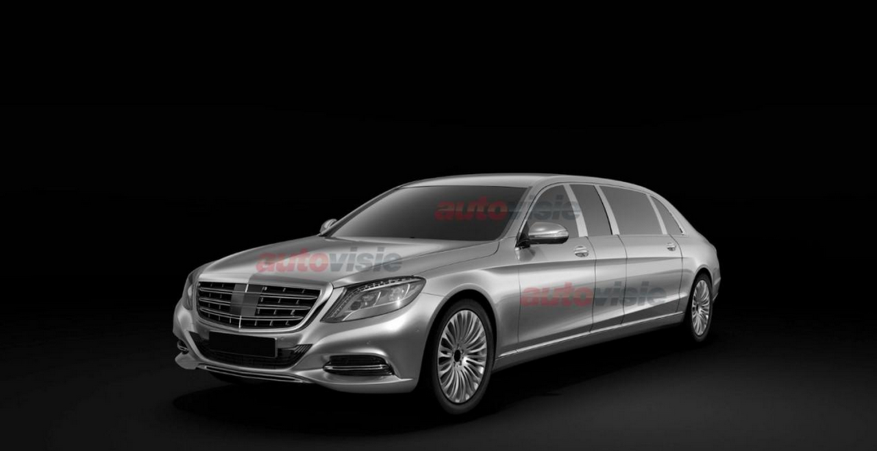 Mercedes S-Klass Pullman läcker ut