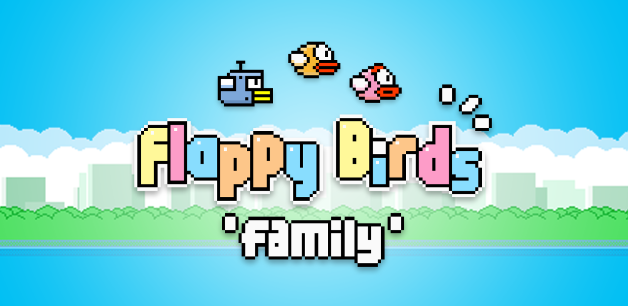 Ur askan reser sig Fågel Flappy