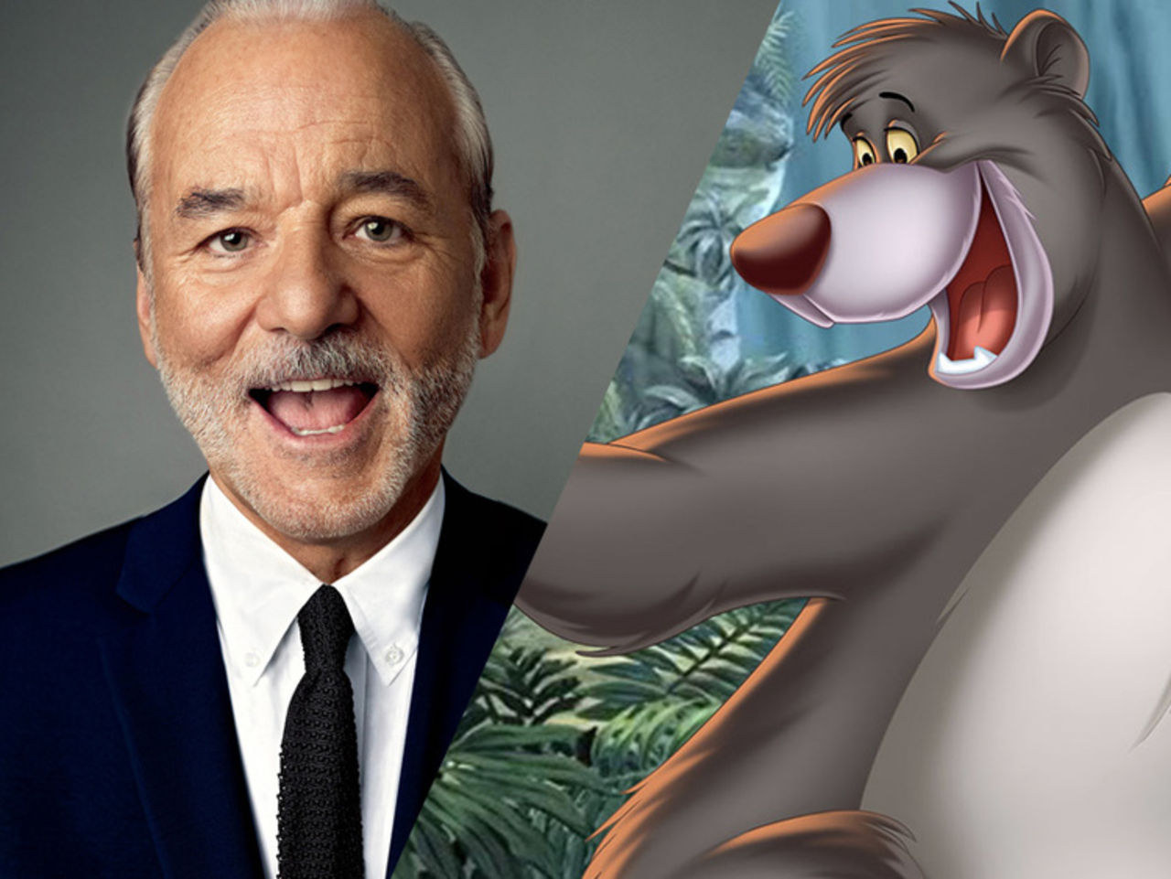Bill Murray är Baloo i Djungelboken