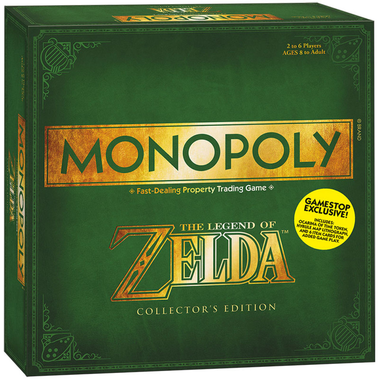 Monopol kommer i en specialdesignad Zelda-version
