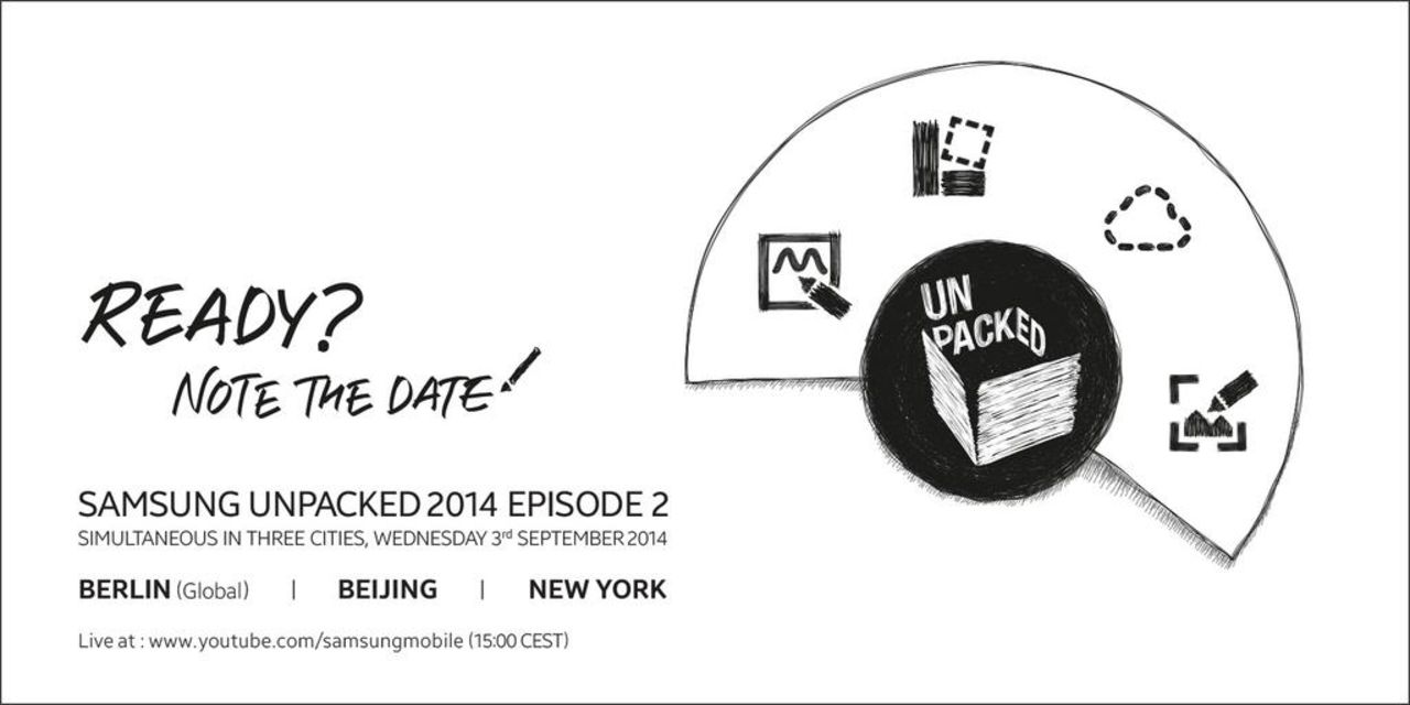 Samsung presenterar ny Galaxy Note den 3 september