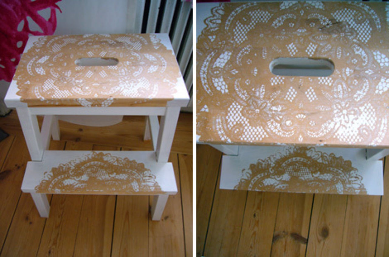 Gör det själv: Pimpa pallen från Ikea