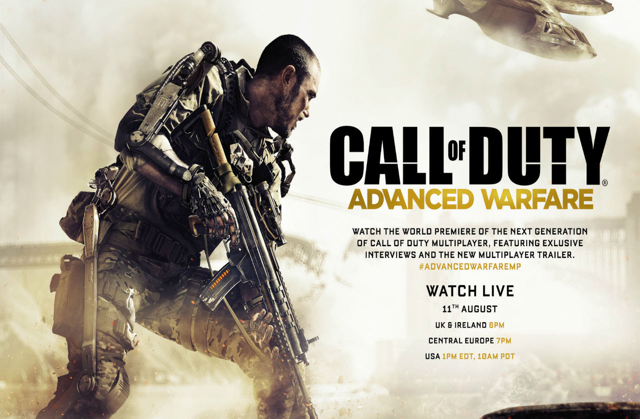 Kolla in Call of Duty: Advanced Warfare från Gamescom