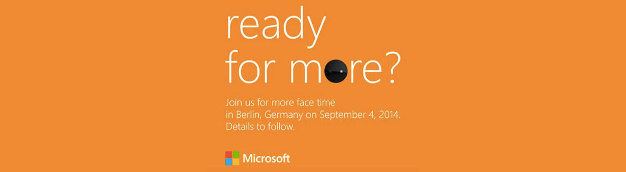 Microsoft visar ny telefon den 4:e september