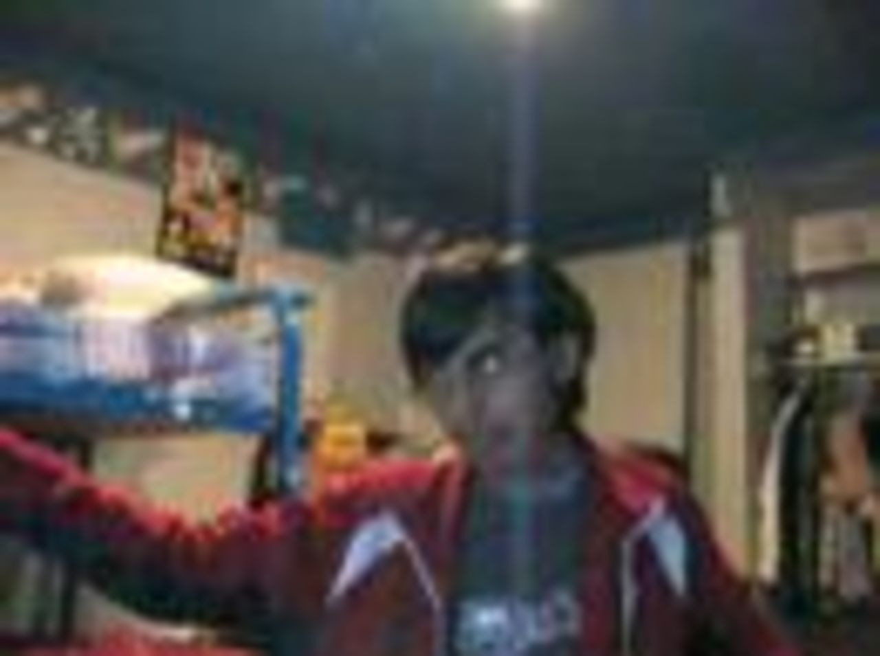 WiiSaber drar fram nörden framför kameran