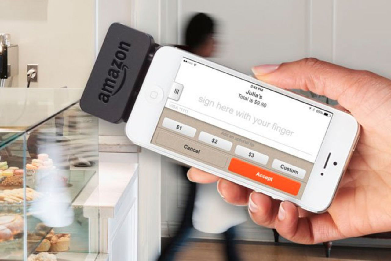 Amazon lanserar kortläsare