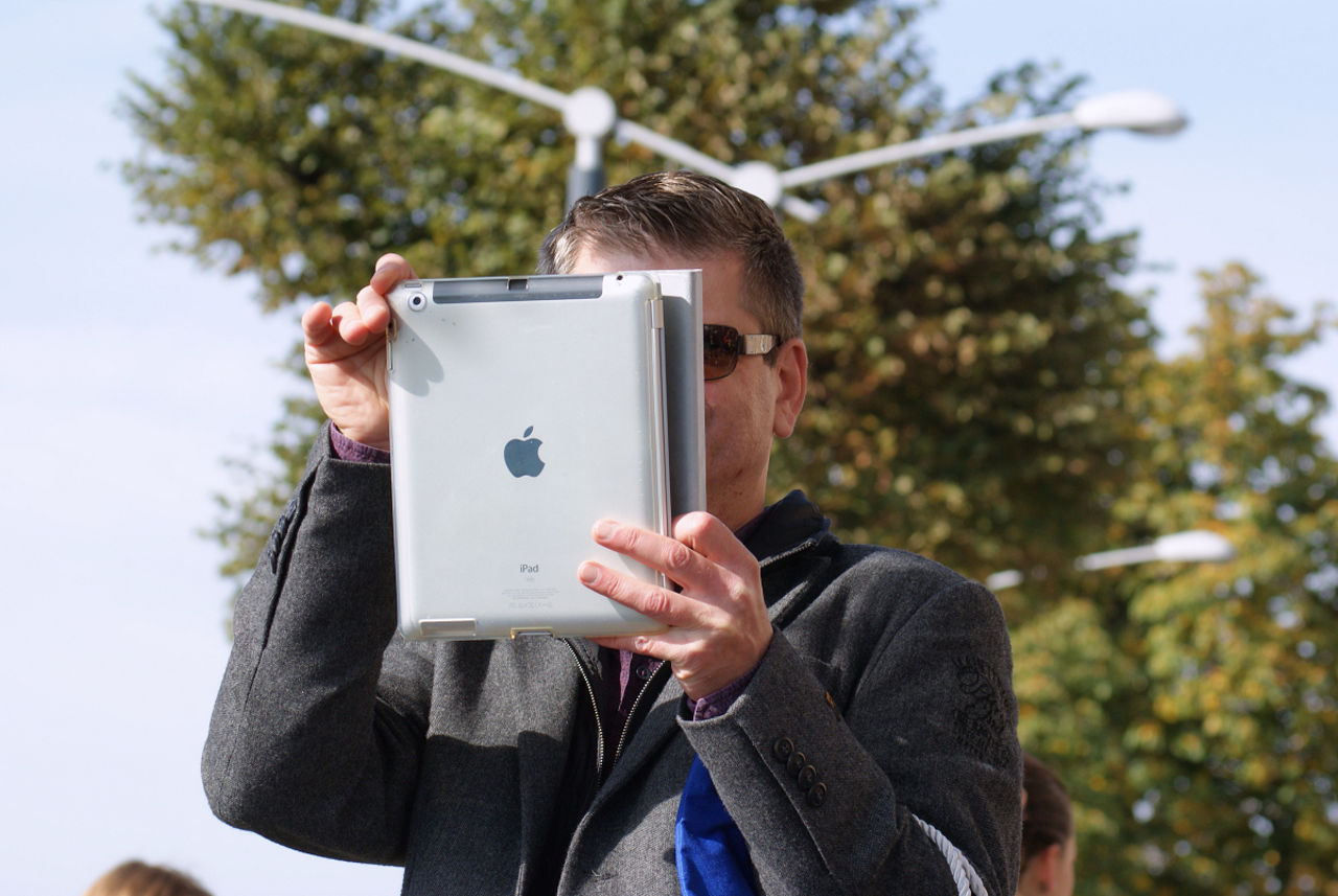 Manchester United förbjuder tablets på sin arena