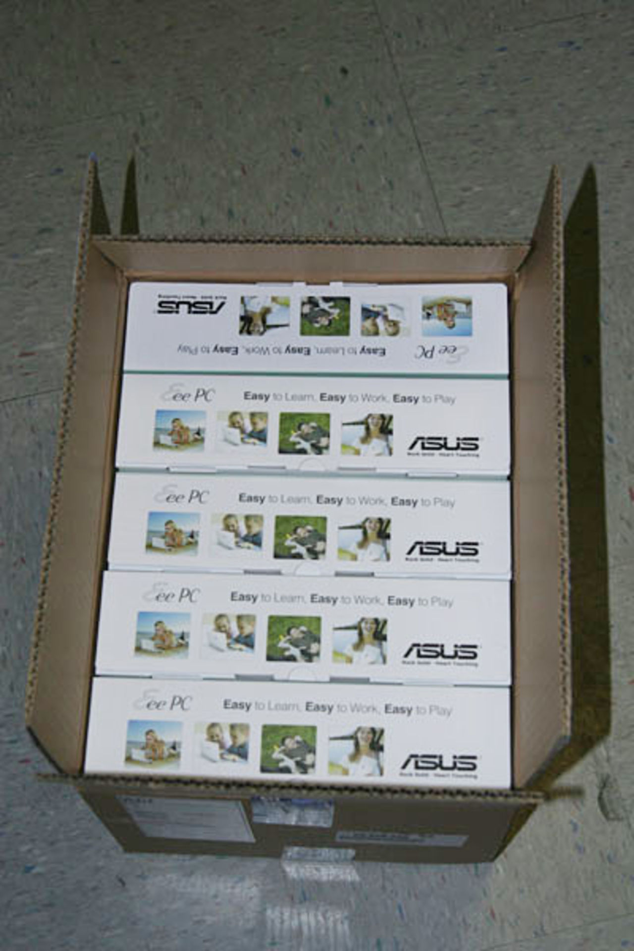 Fem Asus Eee i stället för en