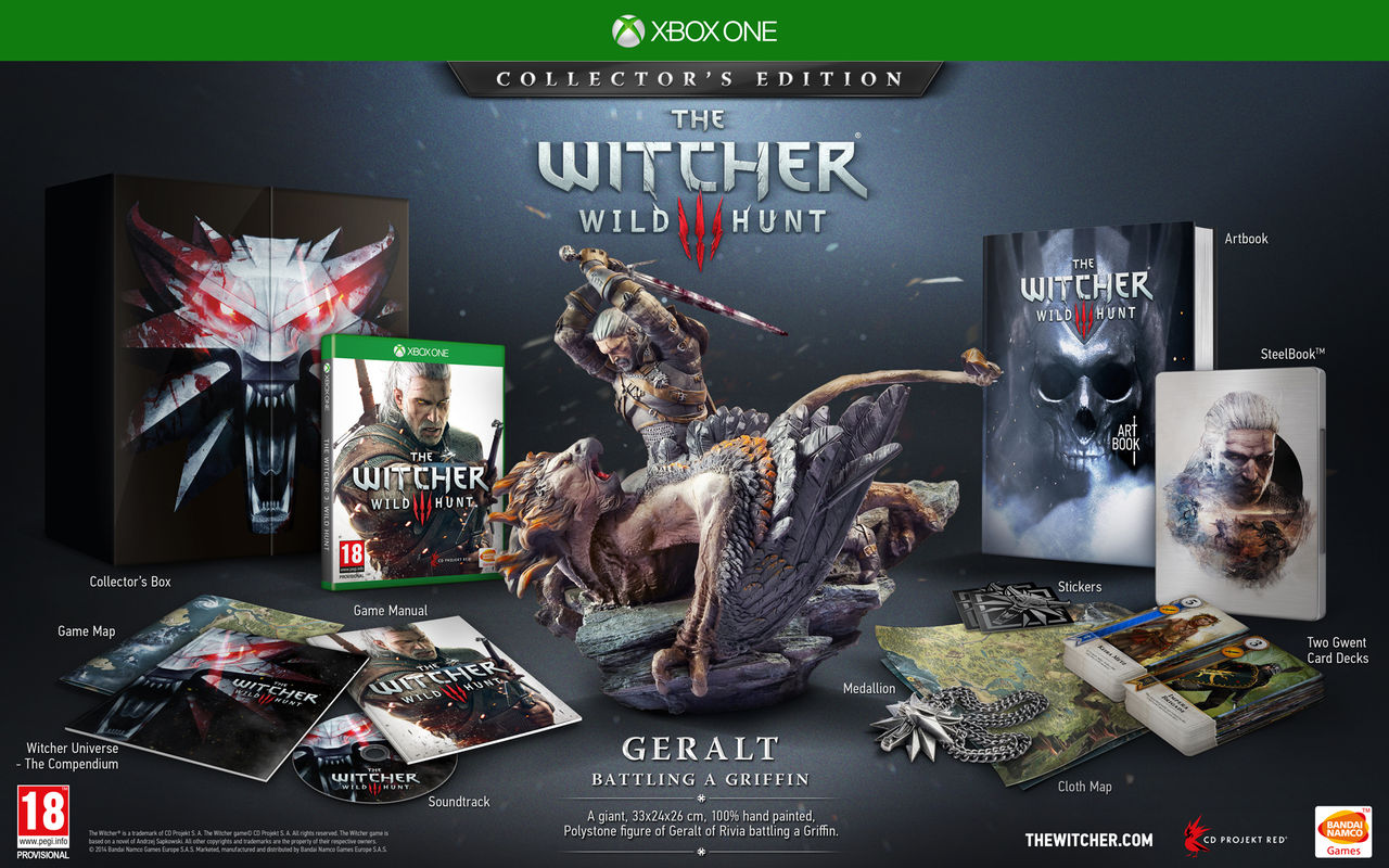 Xbox One-exklusiv specialutgåva för The Witcher 3