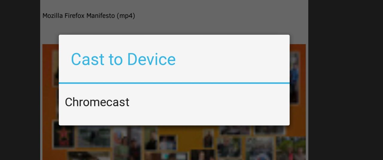 Chromecast-stöd i Firefox för Android