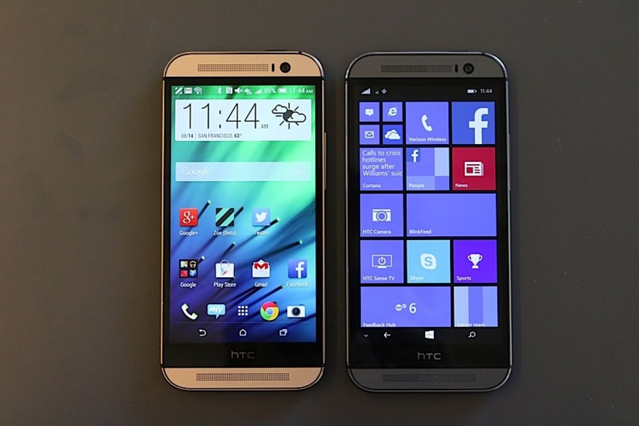 HTC One M8 kommer med Windows Phone