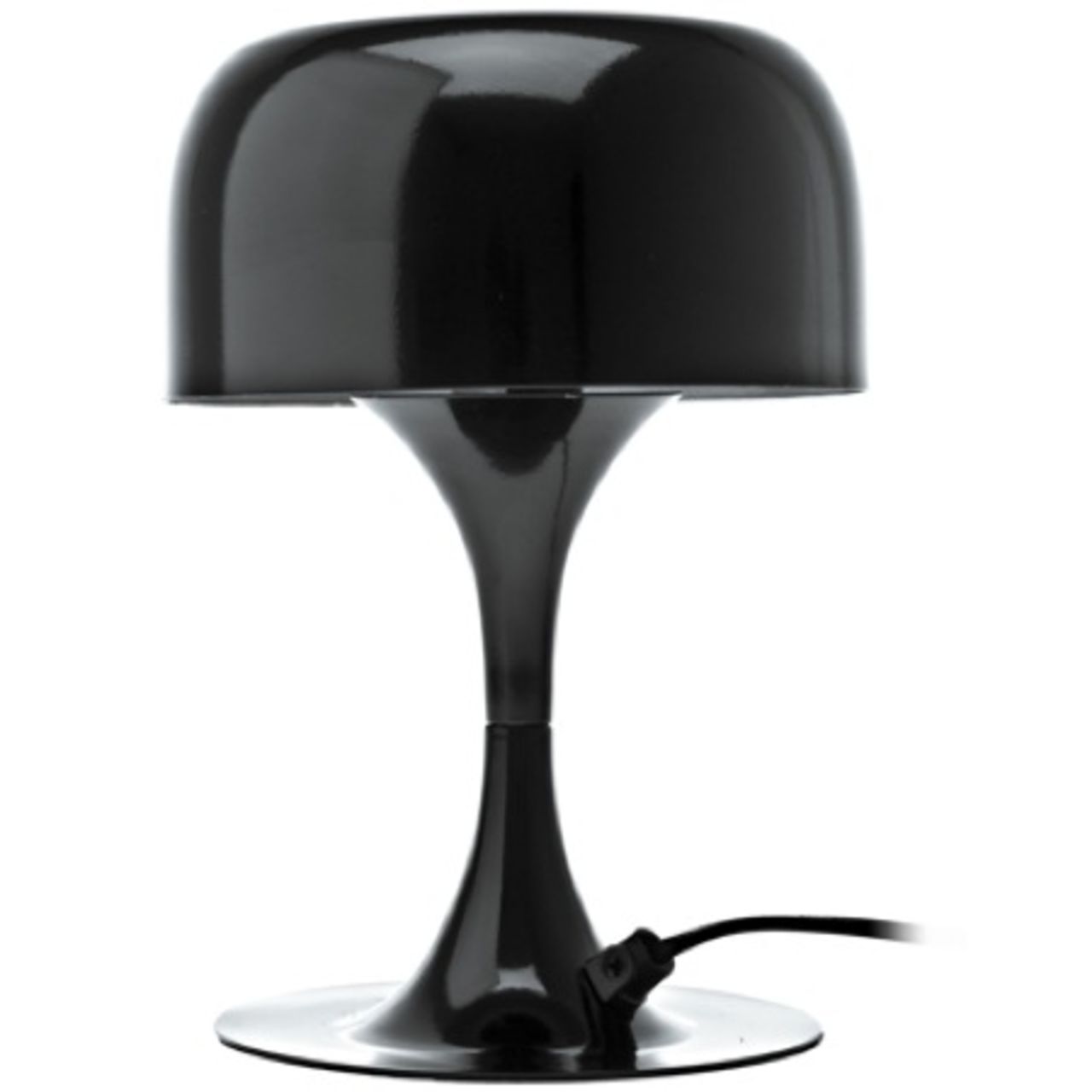 Mushroom Black Table Light