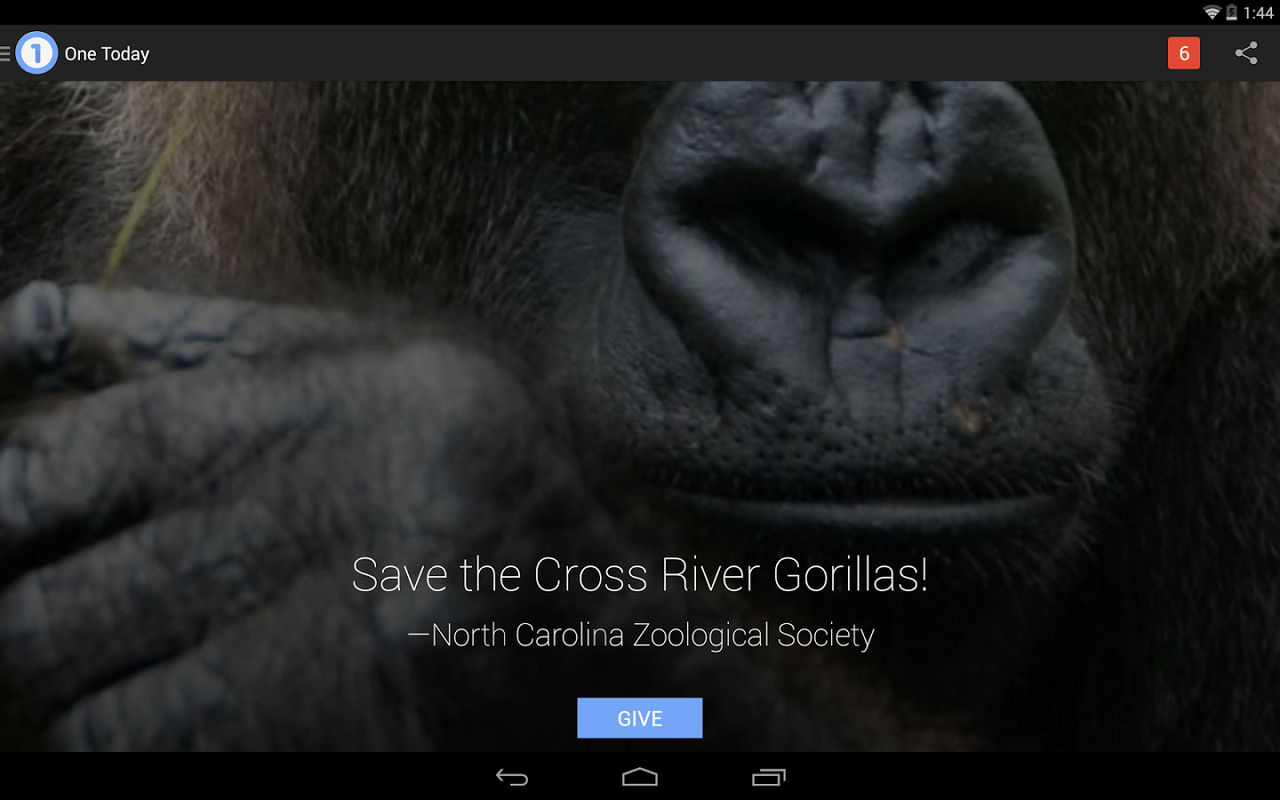 Google låter dig donera en dollar om dagen