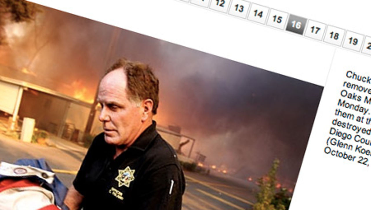 Bildspel från ett brandhärjat Kalifornien