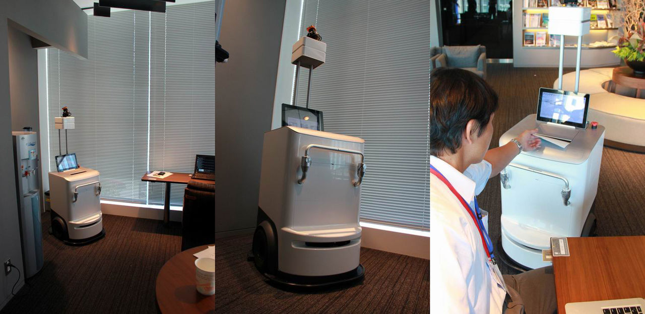 En robotskrivare från Fuji Xerox