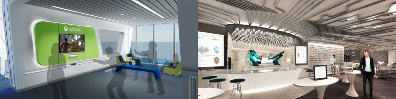 Quantum of the Seas har en robot-bar