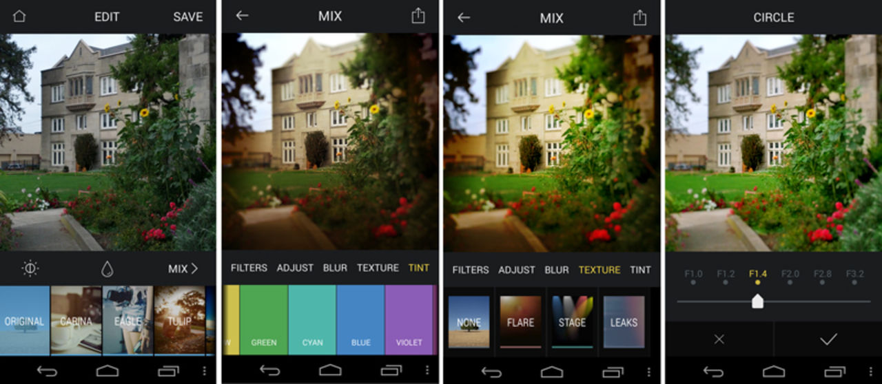 Skapa egna fotofilter för Android