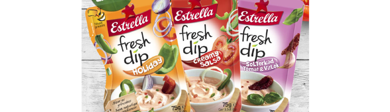 Ny dipmix från Estrella