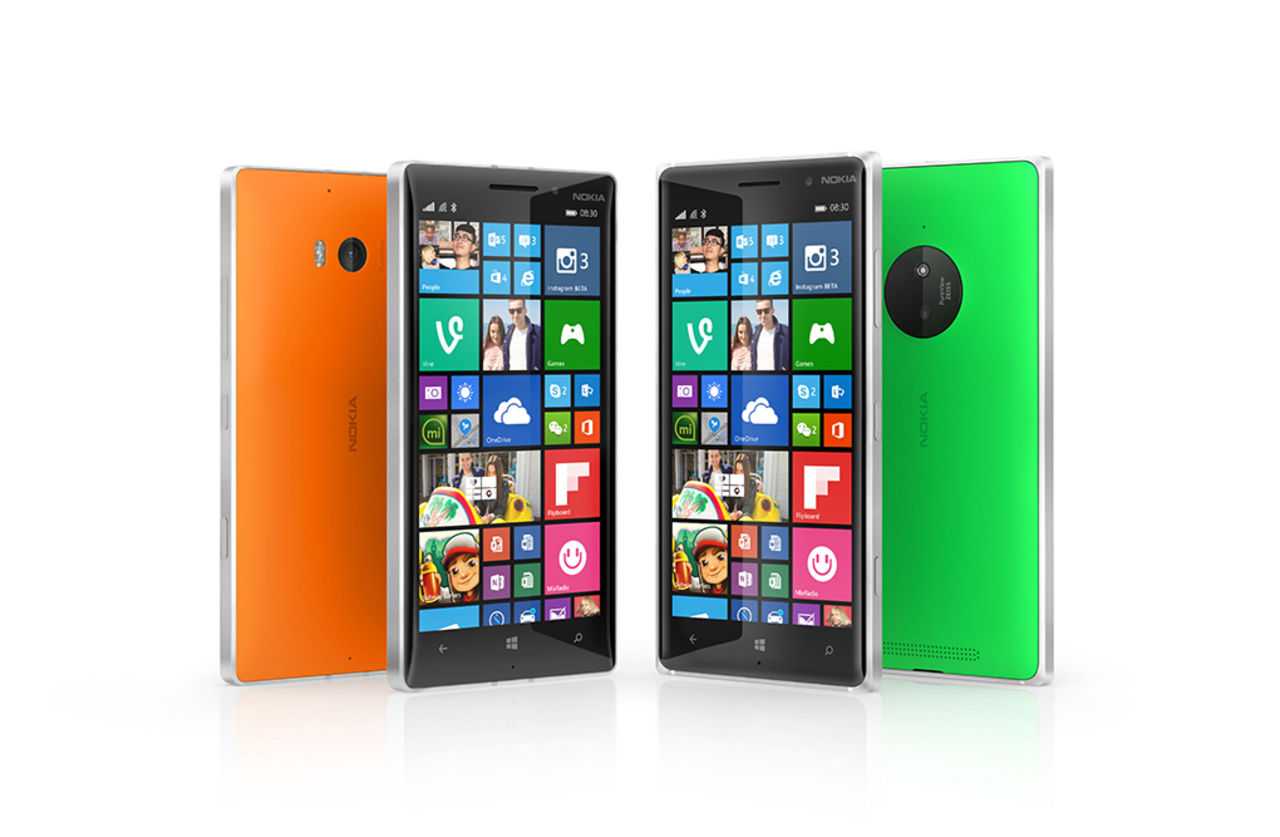 Microsoft visar upp Lumia 830