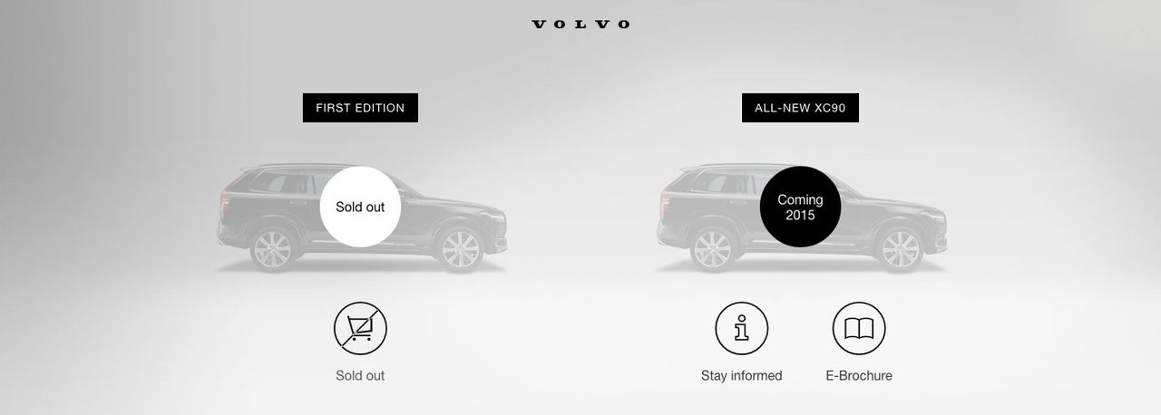 Nya Volvo XC90 sålde slut på 47 timmar