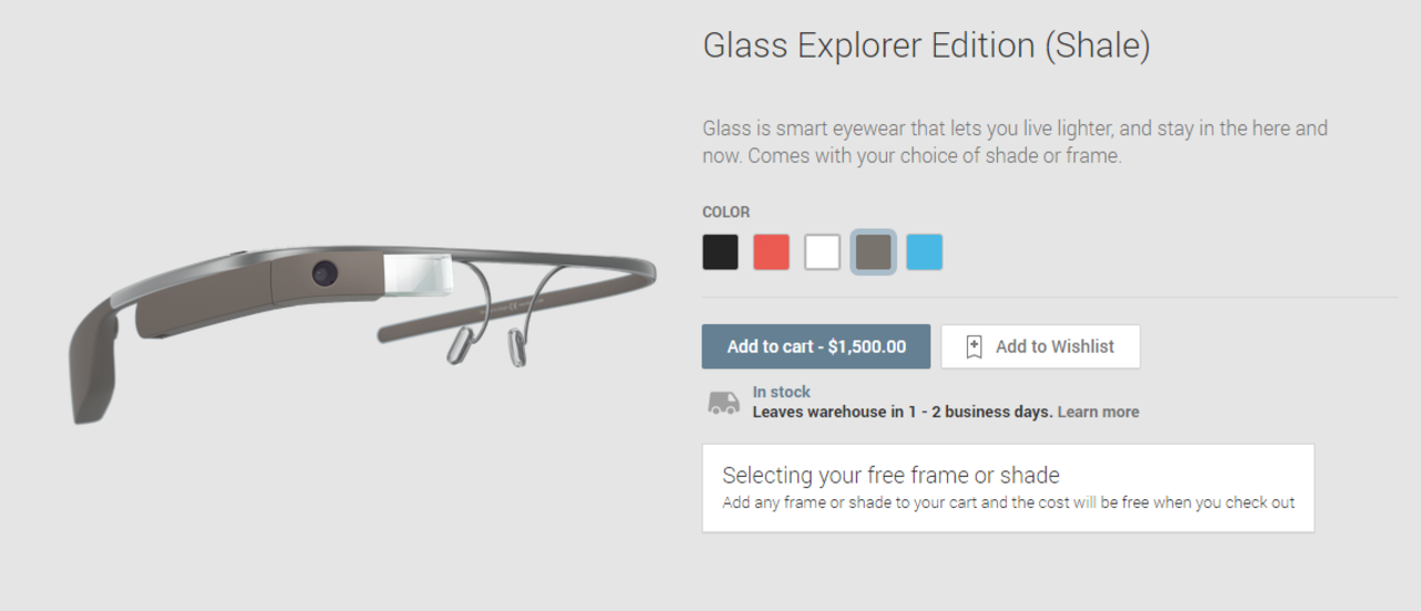 Nu kan alla köpa Google Glass