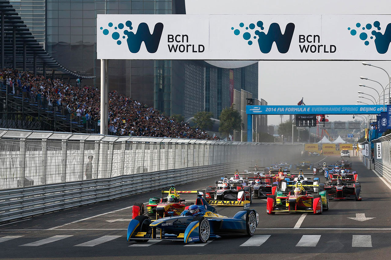 Igår gick första Formula E-loppet