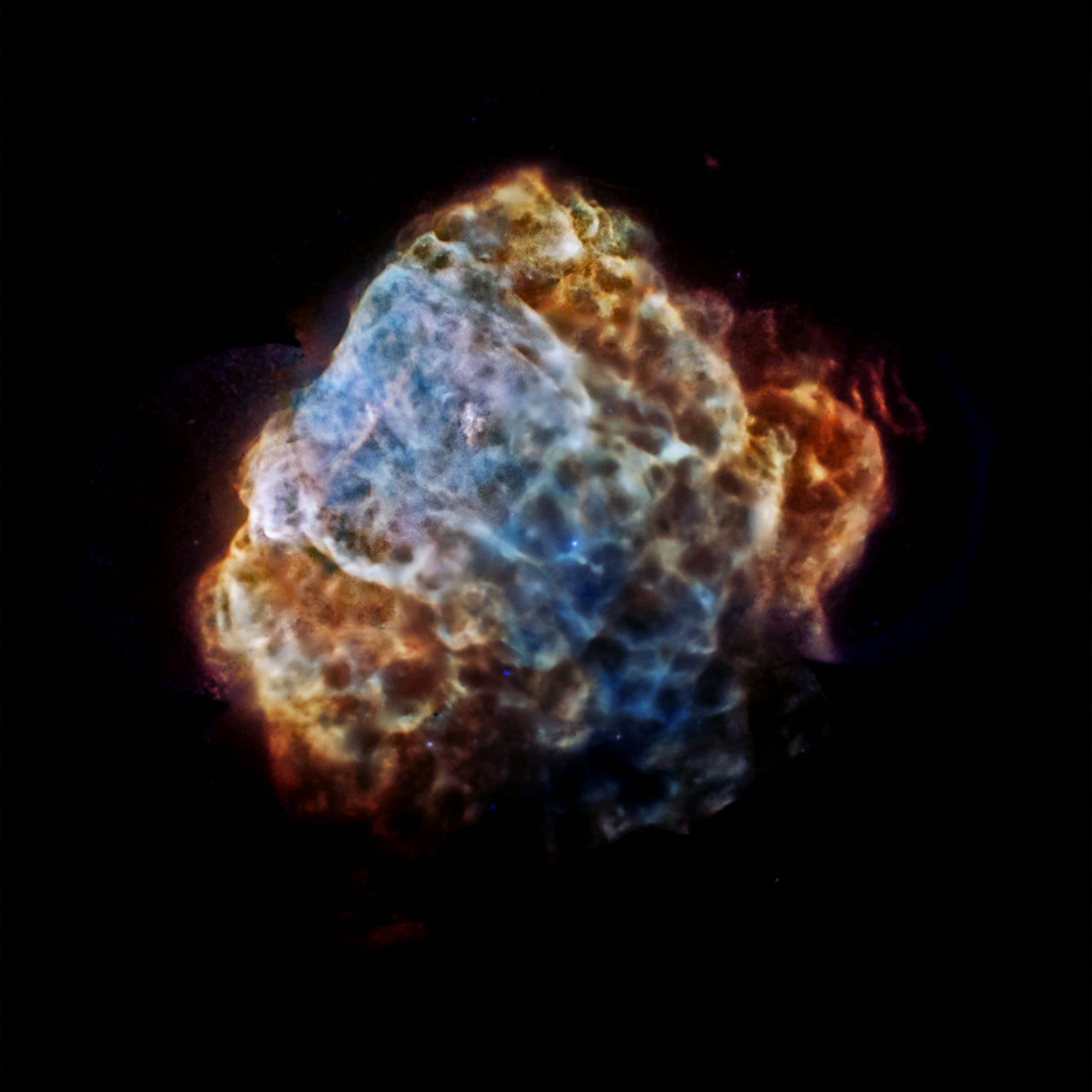 NASA har fotat en supernovarest