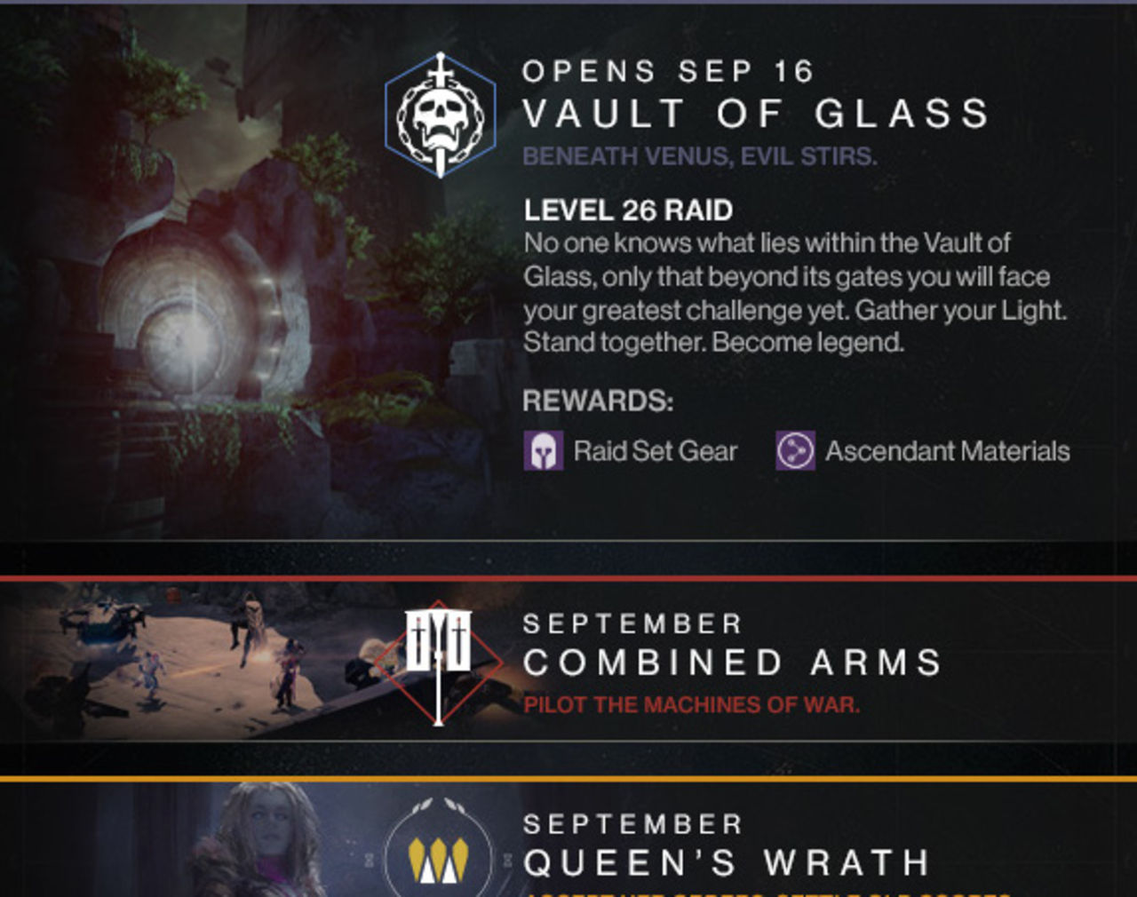 Bungie släpper mer innehåll för Destiny