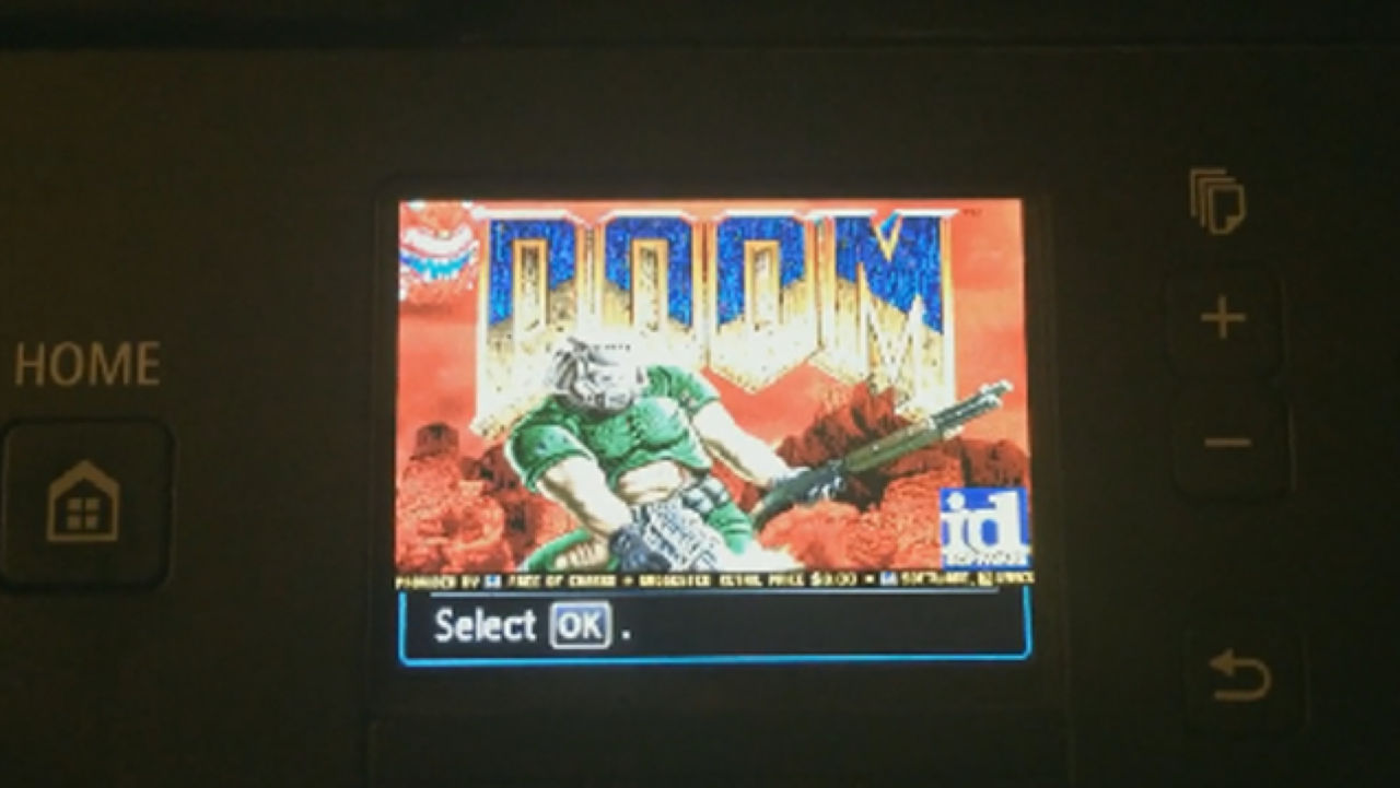 Doom på skrivare