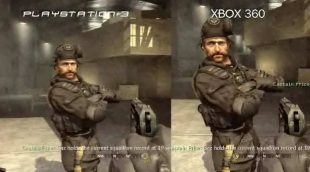Call of Duty 4, PS3 vs 360