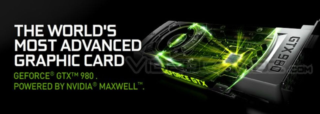 Specifikationer av GeForce GTX 980 dyker upp