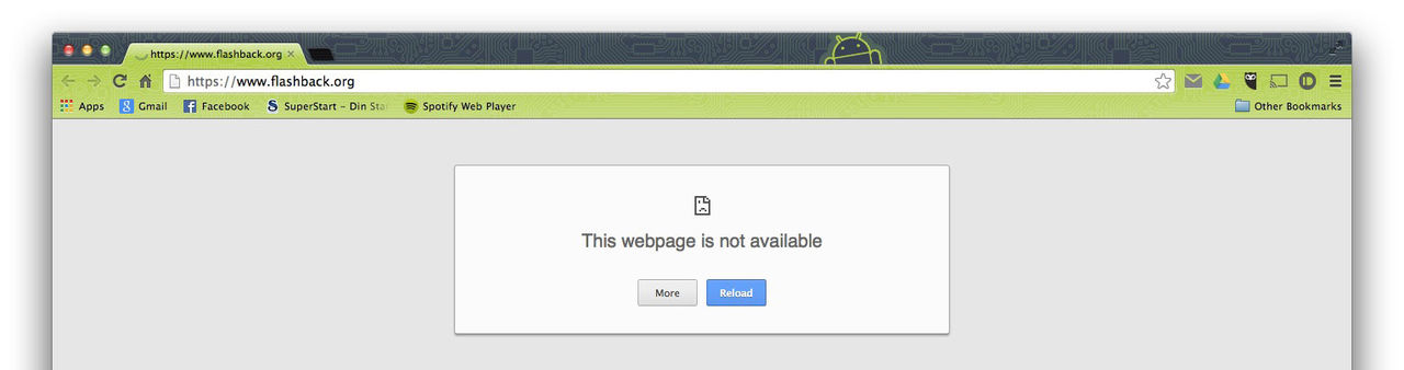 Flashbacks forum nere