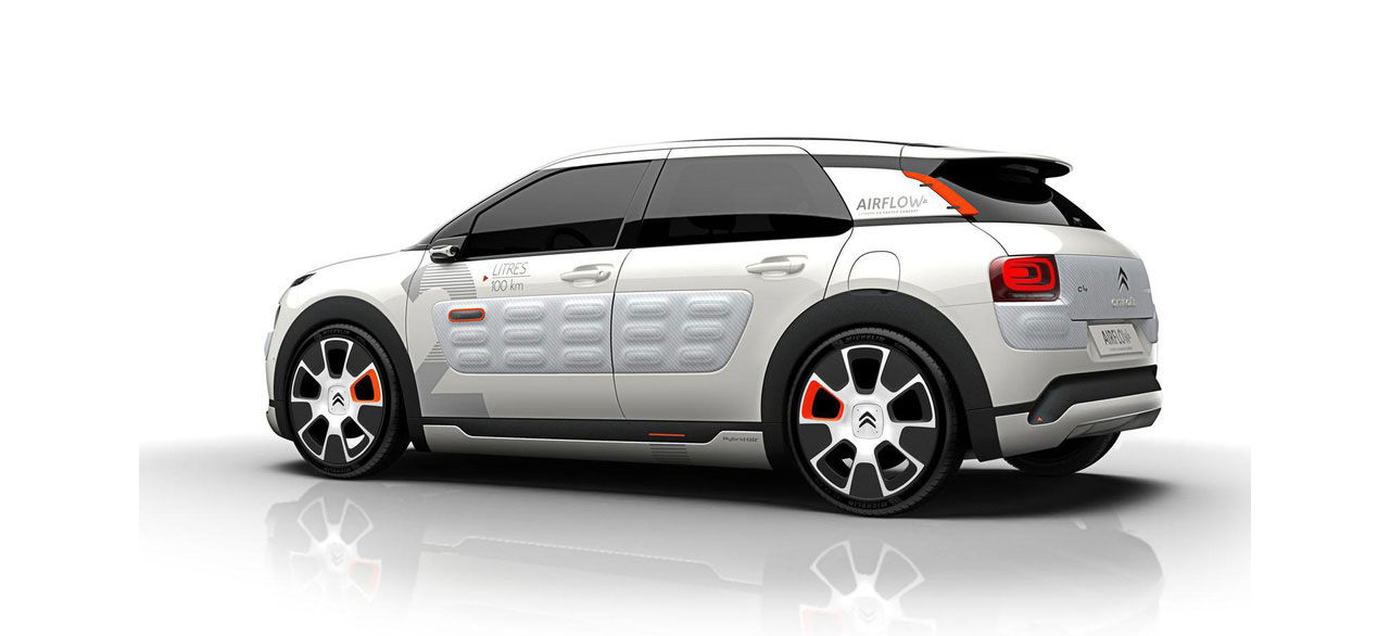 Citroën visar hybridversion av Cactus